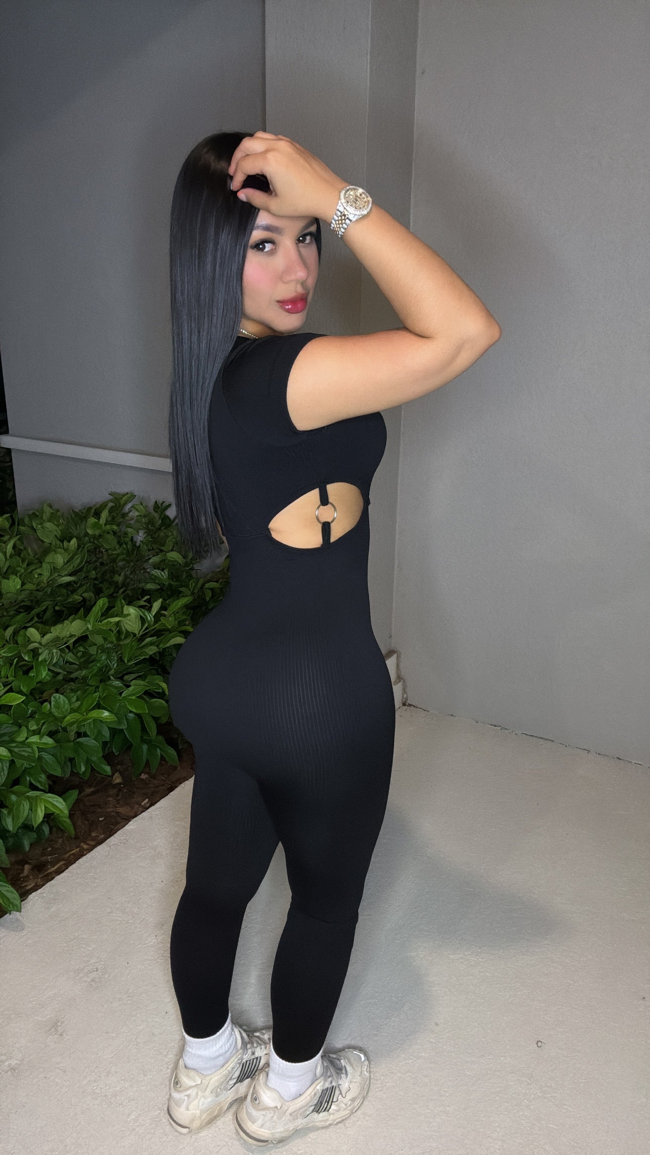 Comfy black jumpsuit