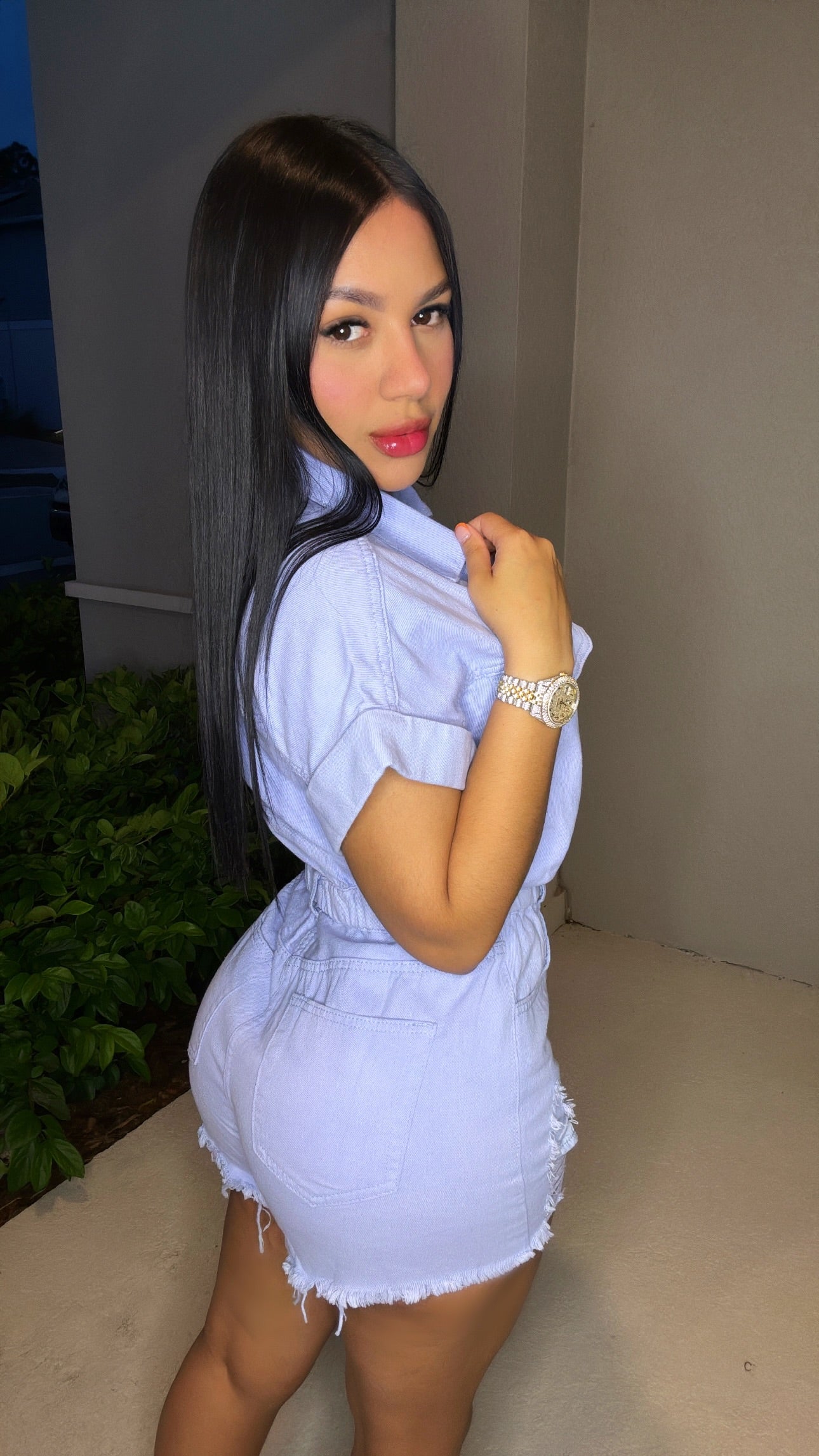 Lavanda mini romper