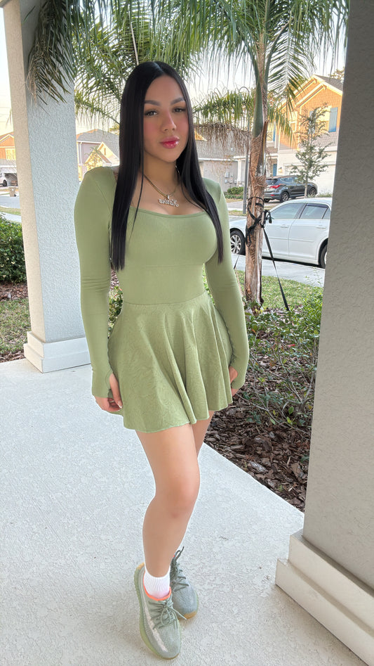 Olive jumpsuit