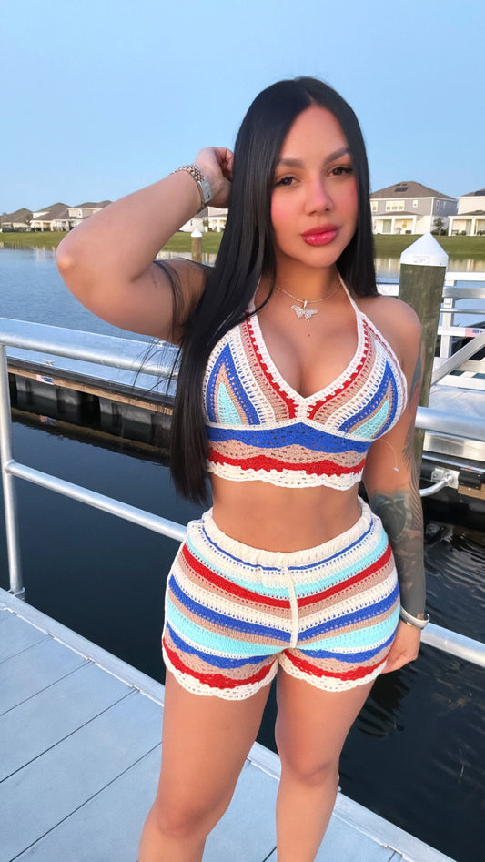 Valija blue set