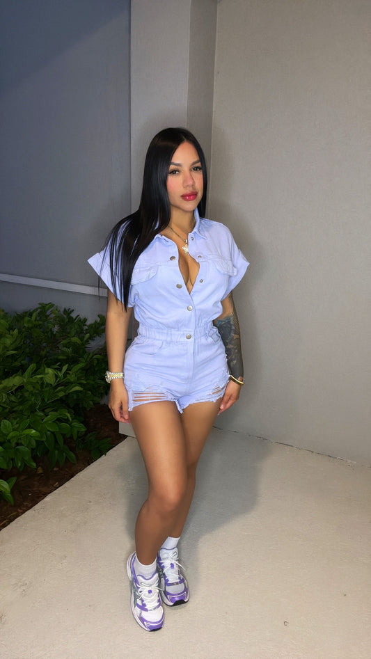 Lavanda mini romper